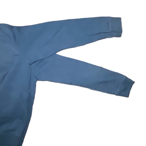 Croft & Barrow Extra Soft 1/4 Zip Pullover Sweater Blue  Long Sleeve  Casual - Picture 4 of 5